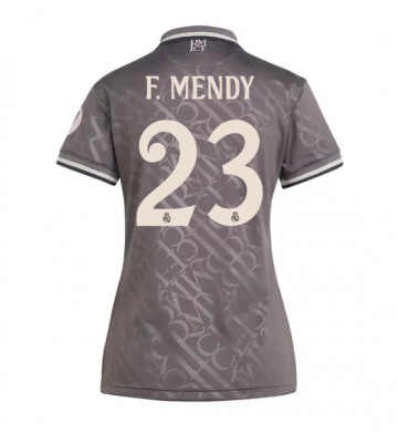 Real Madrid Ferland Mendy #23 Tercera Equipación Mujer 2024-25 Manga Corta